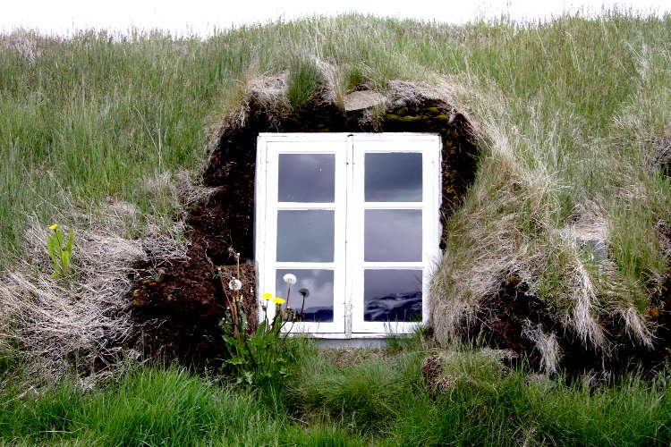 Maison de tourbe - Islande
