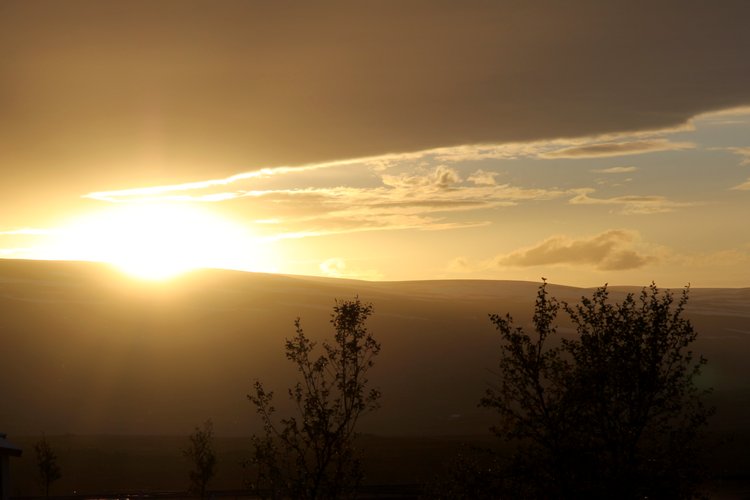 Soleil de minuit - Islande