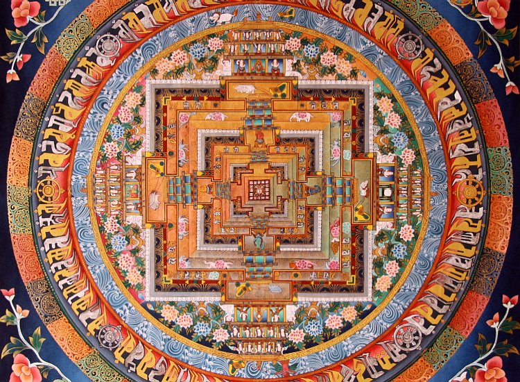 Mandala mural