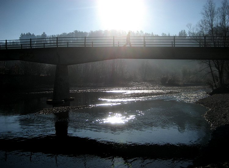 Reiki - Pont sur la Sarine à Hauterive